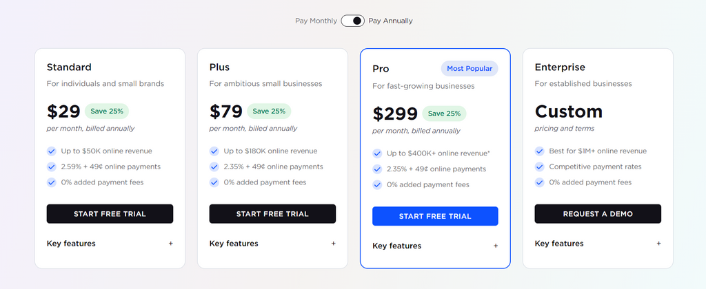 BigCommerce Pricing & Plans