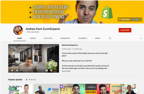 EcomExperts Shopify Experts