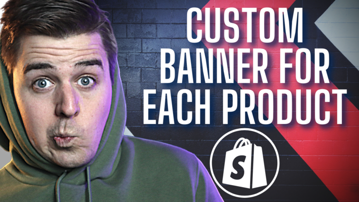 How to Add Banner Image to Product Pages Without The App - Quick Shopify Tutorial
