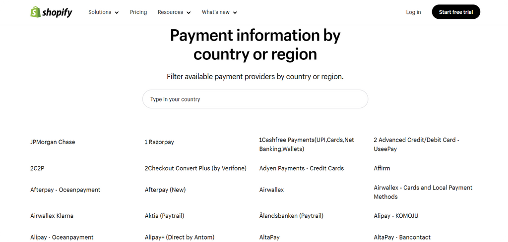 Shopify Payment Gateway
